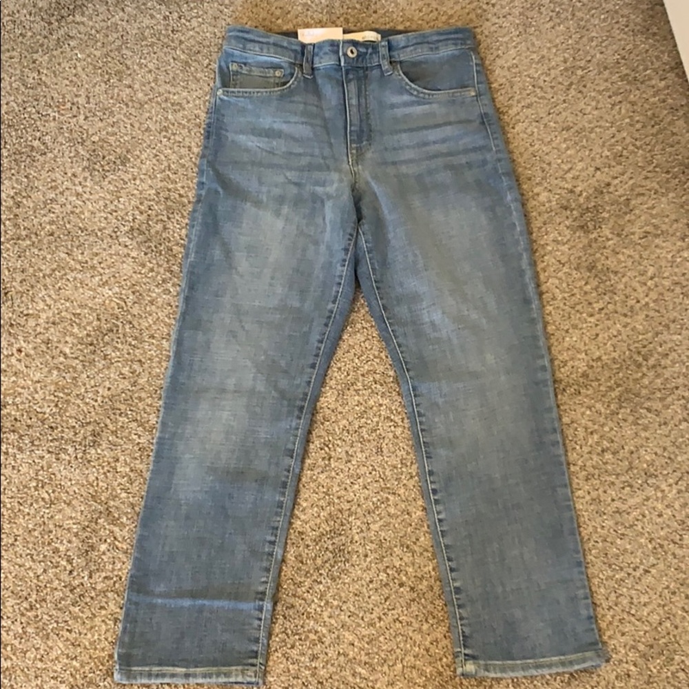 NWT Ella Moss high rise straight light wash jeans - Picture 4 of 4